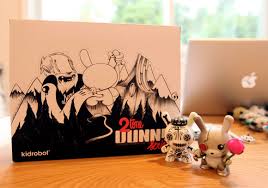 So twisting the cap releases the powder, give it a quick shake, and freshly mixed vitamin water? 2tone Dunnys Hit A Sweet Spot On Notcot Kidrobot Blog