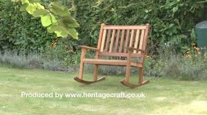 The timber used needs to be robust, strong and durable with good moisture and rot resistance. How To Make A Rocking Garden Bench Youtube