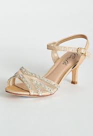 Shopping for the perfect block heel evening shoes? Mesh And Stone Low Heel Sandal Womens Gold Dress Shoes Bride Shoes Bridal Shoes Low Heel