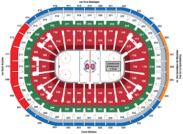 Centre Bell Seating Chart