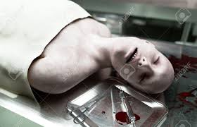 Cadaver, Dead Male Body In Morgue On Steel Table. Corpse. Autopsy Concept.  3d Rendering. Stock Photo, Picture and Royalty Free Image. Image 71125853.