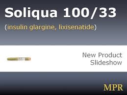 New Drug Product Soliqua 100 33 Mpr