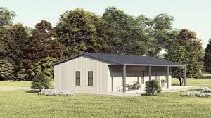 This is a 2 bedroom 2 bath barndominium floor plan for 30 foot wide building with a 30 x 40 shop area. 30x40 Metal Home Building Compare Steel House Prices