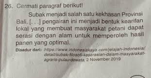 Kata yang tercetak miring dalam kalimat berikut ini baku…. Kata Baku Yang Tepat Untuk Melengkapi Paragraf Tersebut Adalaha Sistim B Sistemc Sistymd System Brainly Co Id