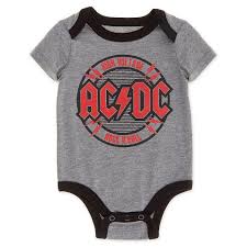 We have a wide selection of onesies, bibs, and other clothing made from baby & kids clothing. Acdc Bodysuit In Grey Bed Bath Beyond In 2021 Gothic Baby Clothes Metallica Baby Clothes Rock Band Baby Clothes