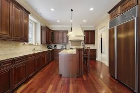 Traditional Kitchen Chocolate Cherry Cabinets With Granite Counter Top Kitchen Bathroom Remodel Cherry Wood Kitchens Cabinetry