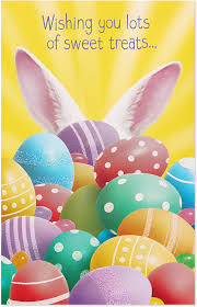 Happy easter greeting messages or what to write in an easter card. Amazon Com American Greetings Easter Card For Kids Sweet Treats Office Products
