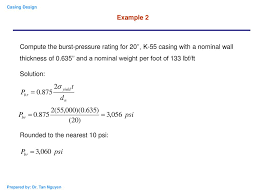 Chapter 2 Casing Design Calculations Of Loads On A Casing