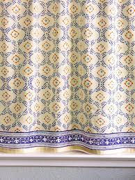 I have just finished taking my 1980's orangey oak kitchen cabinets and turning them into beautiful country french distressed creamy yellow.but cannot find a wall color to suit them.any suggestions? Morning Dew French Country Trellis Print Yellow Curtain Cp Curtains Window Treatments Home Living