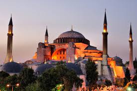 Sancta sophia ή sancta sapientia), επισήμως αποκαλούμενη μέγα τζαμί της αγίας σοφίας (τουρκικά: Agia Sofia Kwnstantinoypolh Pame Kwnstantinoypolh Pamekonstantinoupoli Gr