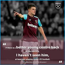 Stadium, arena & sports venue. West Ham United High Praise For Declan Rice Facebook