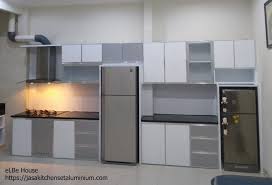 Kitchen Set Aluminium 100 Composite Panel Harga Nego