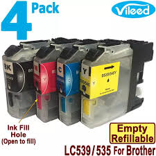 You have your brother mfc j200 but you don't know how to use it. Vileed 4 Pack Lc539xl Bk Lc535xl C M Y Refillable Empty Print Cartridge Without Ink For Brother Dcp J100 Dcp J105 Mfc J200 Colour Printer Lc539 Black Lc539xlbk Lc535 Xl Cyan Mage Lazada Ph