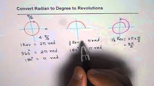 (42 votes) see 3 more replies Convert And Estimate Radians To Degrees To Revolutions Youtube