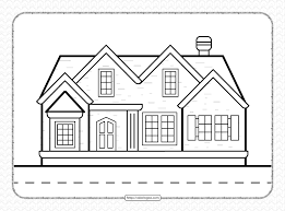 Daniellonergan / instagram when it comes to painting a craftsman home, there are nearly endless choices. Free Printable Family House Coloring Page