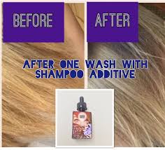 Take The Brass Out And Make Your Own Purple Shampoo Works On Blondes Grey Light Brown Highlights O Purple Shampoo Shampoo For Gray Hair Best Purple Shampoo