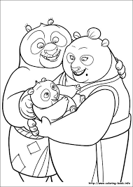 pin on kung fu panda coloriage baleine