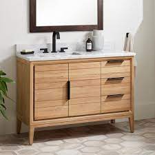 48 Aliso Teak Vanity For Undermount