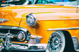 Yellow Classic Car Chrome Yellow Classic Car America Bay Area Bel Air California Carnaval San Francisco Chevrolet Chevy Mi Car Classic Cars Car Restoration