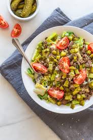 Check spelling or type a new query. Paleo Deconstructed Burger Bowl