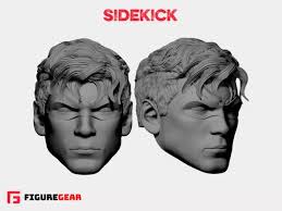 NIGHTWING DICK GRAYSON Batman Family custom head for action figures $8.00