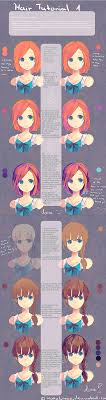 Hair Tutorial By Kyoukaraa On Deviantart Drawing Tutorial Painting Tutorial Character Design