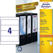 .sowie vorlage zum herunterladen ordnerrucken vorlage ordnerrucken word ordnerrucken. Avery Zweckform L6061 100 Ordnerrucken Etiketten 59 X 192 Mm 100 Bogen 400 Etiketten Weiss