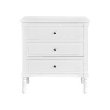 Wide nightstands to reflect your style and inspire your home. Flinders Birch Timber Bedside Table Round Knob Large Matt White
