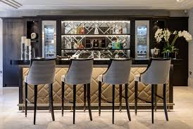 Kitchen interior design offers the best interior worktops service at the best price. Luxury Modern Home Contemporary Home Bar Surrey By Hill House Interiors Houzz Uk