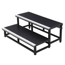 A step platform is a deceptively simple tool that can be for a step platform that may well function as the centerpiece of your home gym, the escape fitness deck. Alustage Sm 04 Modular Step System 40cm Stair Unit For Stage Deck Stage Concepts