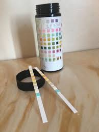 home urinalysis test strip color chart and explanations