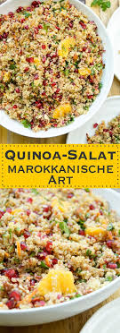 Marokkanischer Quinoa Salat Rezept Elle Republic Rezept Quinoa Salat Rezepte Quinoa Salat Gesunde Rezepte