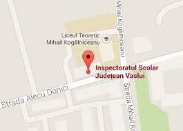 Centrul judetean de resurse si asistenta educationala vaslui. Contact Inspectoratul Scolar JudeÅ£ean Vaslui