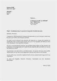 Lettre De Motivation Accueil Banque A Voir