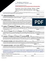 Partial denture consent form spanish. 7 Consent Form 09 Dentistry Dentures