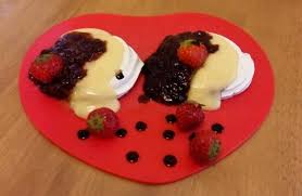 Merengue Nest With Custard Strawberry Balsamic Reduction Cook With Gusto