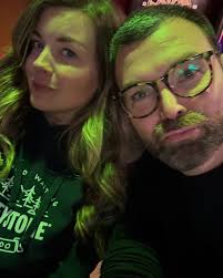 Double Trouble. Out celebrating some great show news we'll be able to share  soon. 😜🤓 #JasonShow