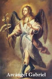¿cuáles son los atributos del arcángel gabriel y qué significan? Venta Estampa Arcangel Gabriel Con Oracion 5x7 5cm
