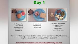 The Military Diet How To Lose Ten Pounds In A Week