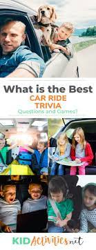Oct 22, 2021 · almost guaranteed to make everyone laugh, these questions for the road often come accompanied with some weird responses and playful debates. 101 Fun Car Ride Trivia Questions And Games Kid Activities