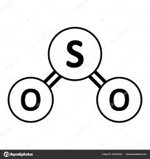 Schwefeldioxid schwefeldioxid stickstoffdioxid molekül, vulkan, atmosphäre der erde, ball png. Vektorgrafiken So2 Vektorbilder So2 Depositphotos