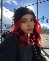 I hope you enjoyed :).• social medias •. Hairideas Hair Hairdye Coloredhair Redhair Red Hair Streaks Aesthetic Hair Hair Inspiration Color