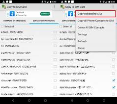 Sim card (named subscriber identity module) is a tiny card that contains the info for the cellular telephone subscribers. How To Move Phone Contacts To Sim Card On Android
