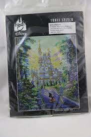 This Is The Walt Disney World Cross Stitch Set Featuring