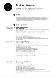 This is a sample resume for internal auditor. Senior Internal Auditor Cv Sample Kickresume