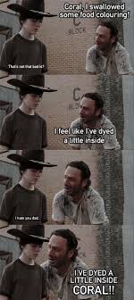Coral I Heard You Like Dad Jokes Walking Dad Jokes Walking Dead Funny The Walking Dad
