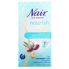 nair brush own hair removal cream