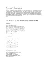 22.12 tembang tembang dolanan 10 comments. Tem Bang