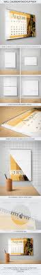 Wall Calendar Mockup Pack Wall Calendar Calendar Mockup