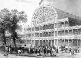 The crystal palace was a cast iron and plate glass structure, originally built in hyde park, london, to house the great exhibition of 1851. The Crystal Palace Wikipedia